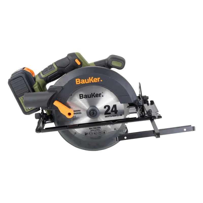 BAUKER
Sierra Circular Inalalámbrico 20V Sin Batería + Caja