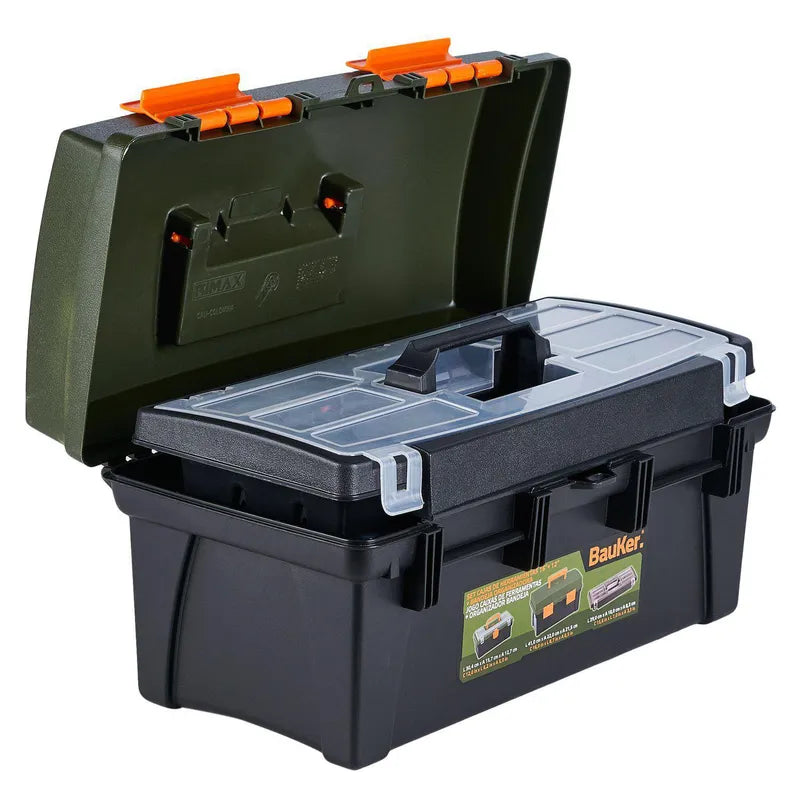 BAUKER
Set cajas 16" y 12" con bandeja
