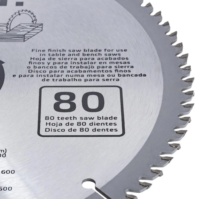 BAUKER
Disco de sierra circular 10" 80 dientes