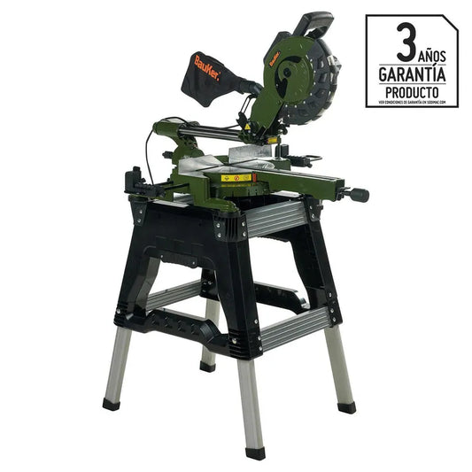 BAUKER
Sierra ingleteadora eléctrica 10" 2000W