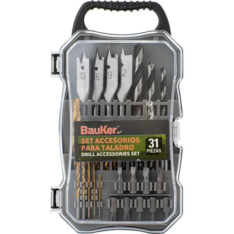 BAUKER
Set de brocas 31 unidades