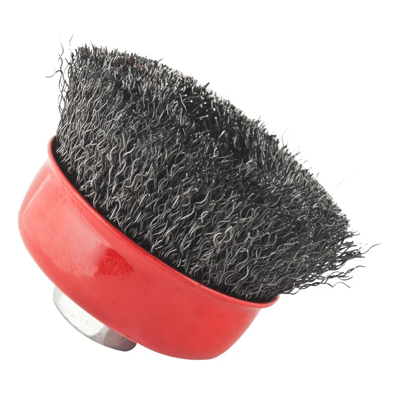 BAUKER
Grata copa para esmeril 3" acero