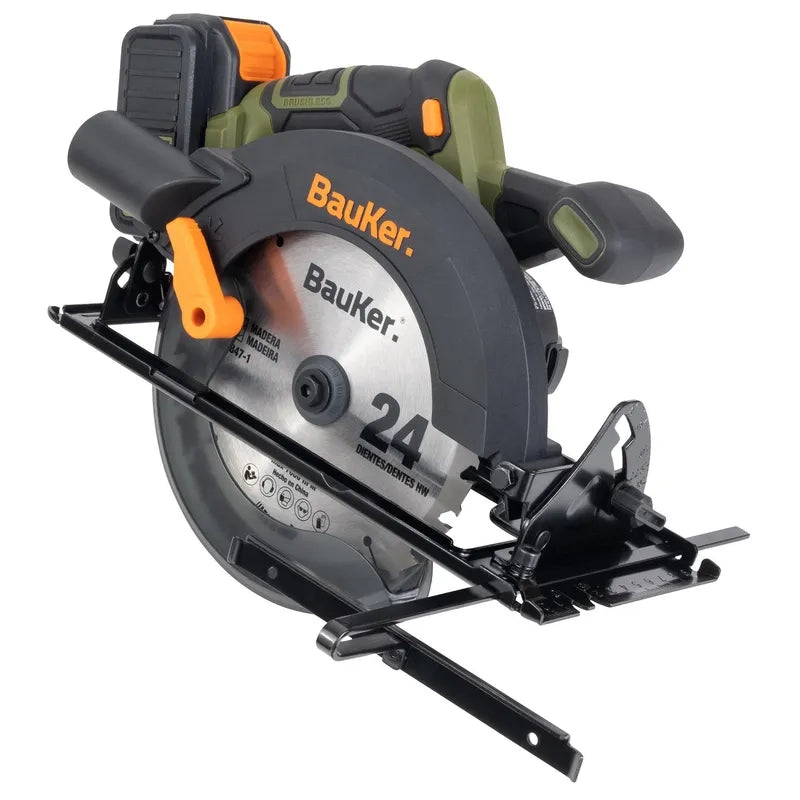 BAUKER
Sierra Circular Inalalámbrico 20V Sin Batería + Caja