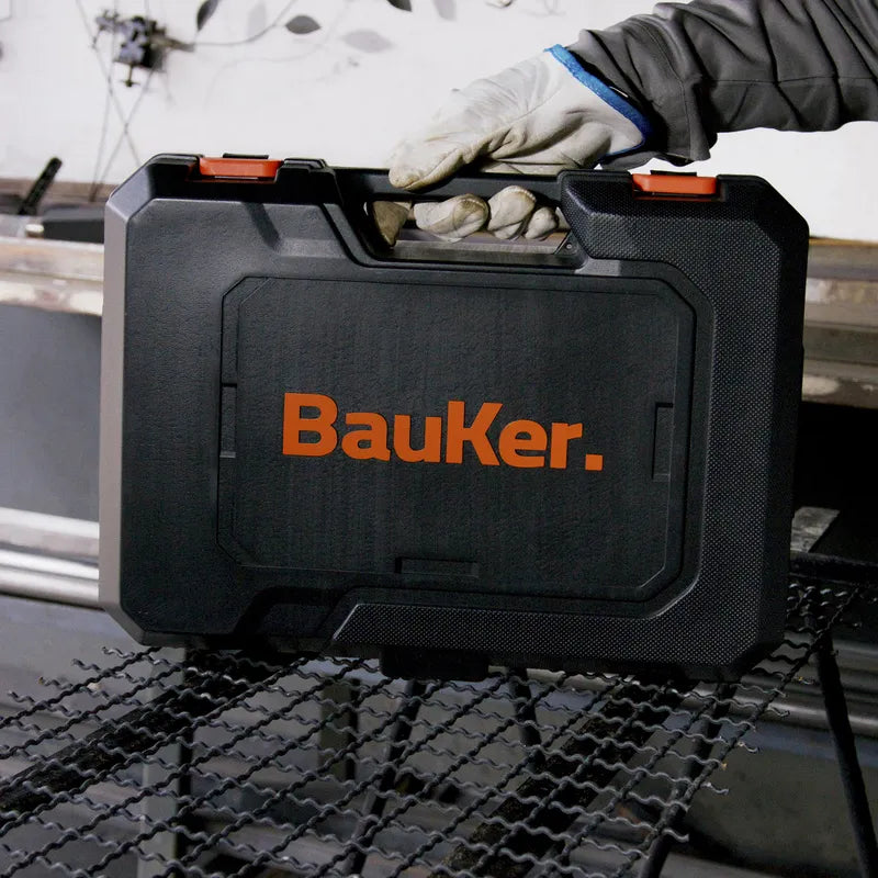 BAUKER
Esmeril 4 1/2"- 5" Inalámbrico 20 V Brushless + 1 Batería 4 AH + 1 Cargador