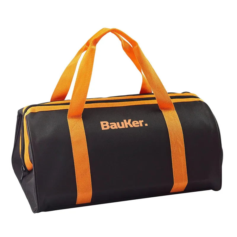 BAUKER
Taladro + sierra circular + sierra caladora + lijadora + bolso