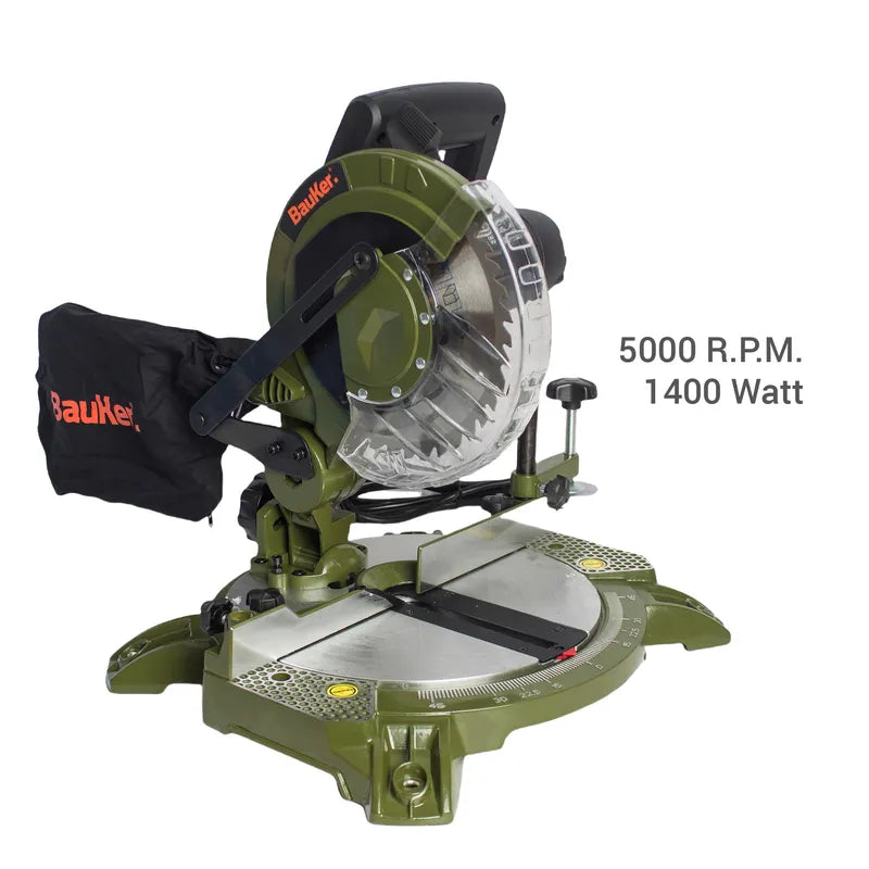 BAUKER
Ingleteadora eléctrica 8 1/4" 1400W