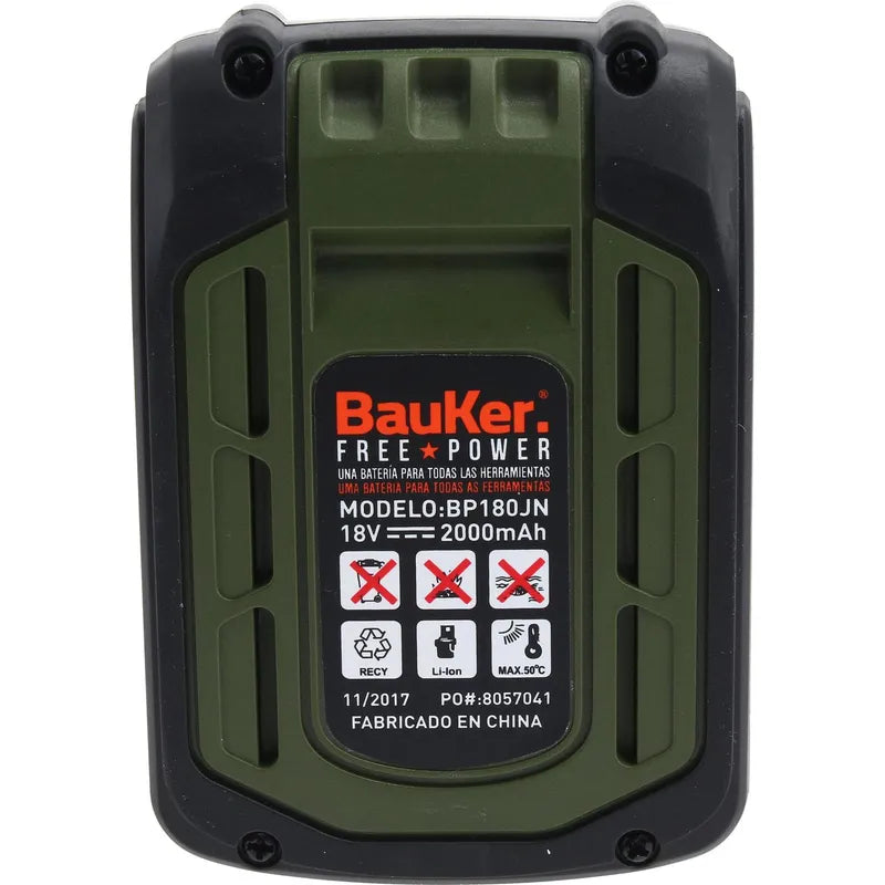 BAUKER
Batería recargable 18V 2,0 Ah