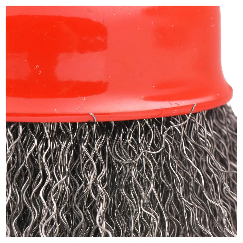 BAUKER
Grata copa para esmeril 3" acero