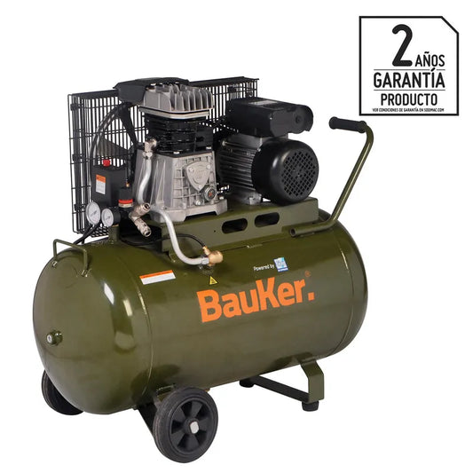BAUKER
Compresor de Aire Portátil 2 HP 100 Litros AB100 248