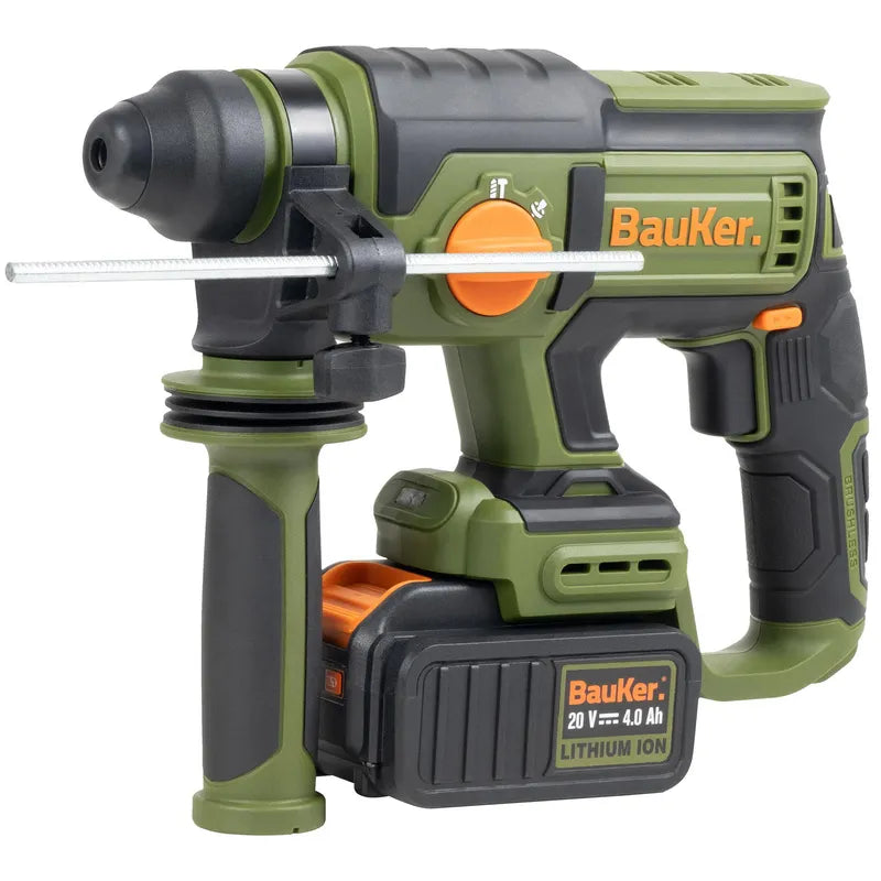 BAUKER
Rotomartillo SDS Plus Inalámbrico 20 V Brushless sin Batería
