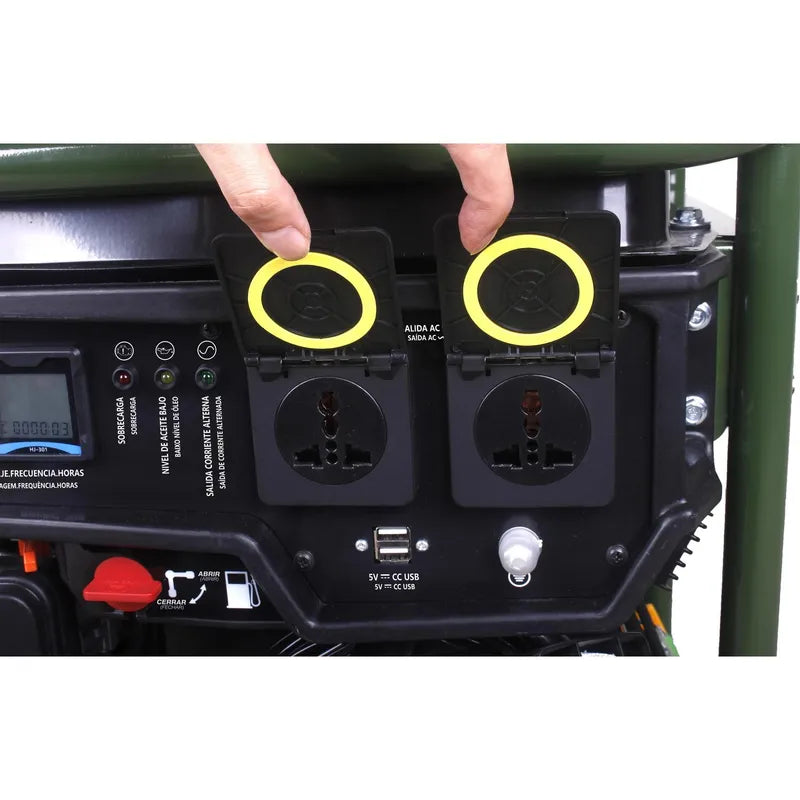 BAUKER
Generador Eléctrico a Partida Manual 3000 W 12