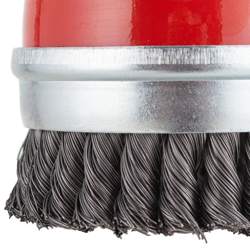 BAUKER
Grata copa para esmeril 4" acero