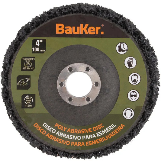 BAUKER
Grata abrasiva 100 mm acero