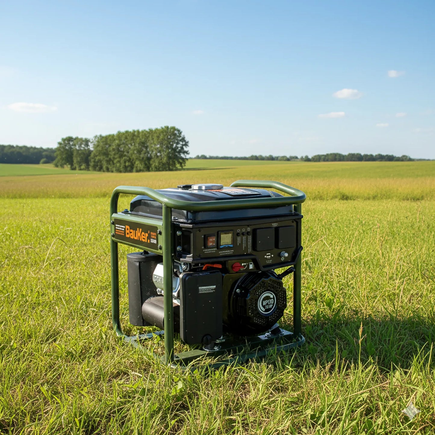BAUKER
Generador Eléctrico a Partida Manual 3000 W 12