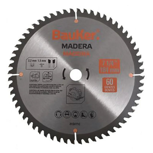 BAUKER
Disco de sierra circular 10" 60 dientes