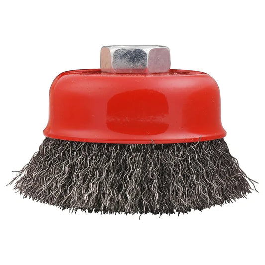 BAUKER
Grata copa para esmeril 3" acero