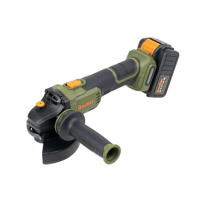 BAUKER
Esmeril 4 1/2"- 5" Inalámbrico 20 V Brushless + 1 Batería 4 AH + 1 Cargador