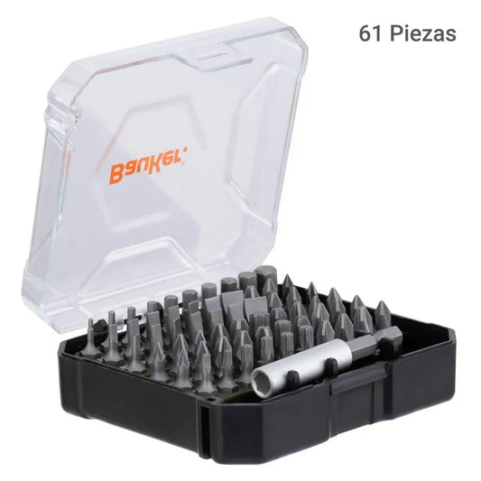 BAUKER
Set de puntas para destornillador 61 unidades