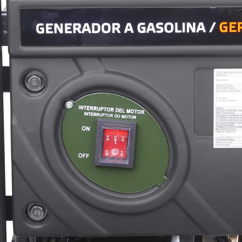 BAUKER
Generador a Gasolina Partida Manual 3000 W 15 l