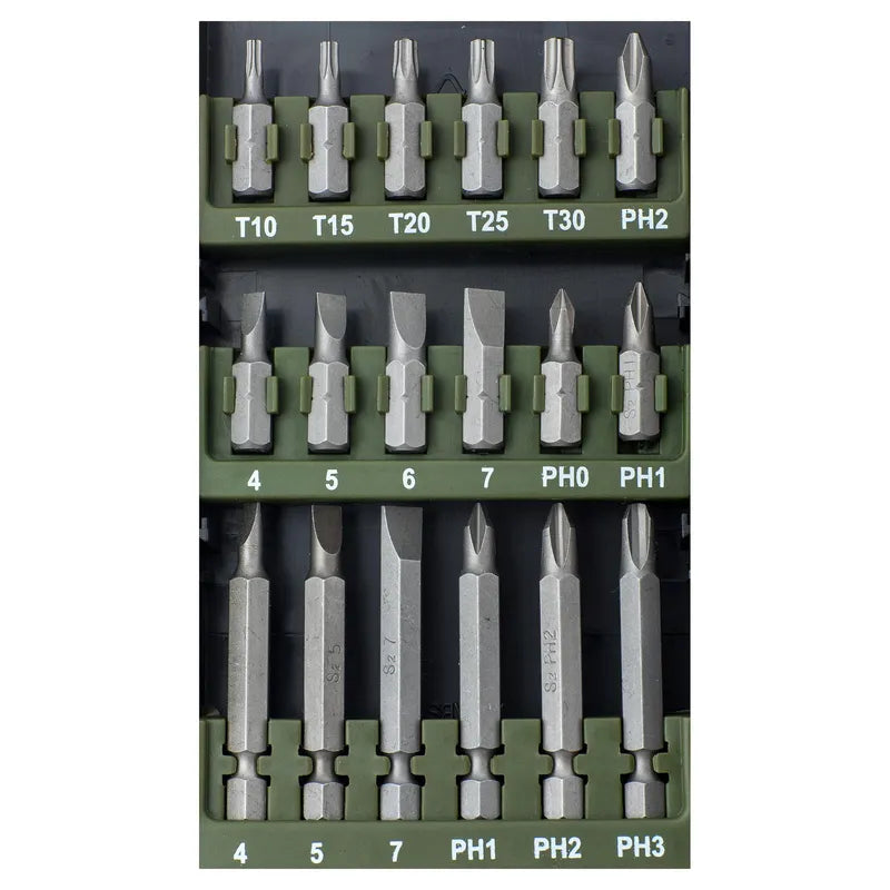 BAUKER
Kit de puntas y dados 28 piezas