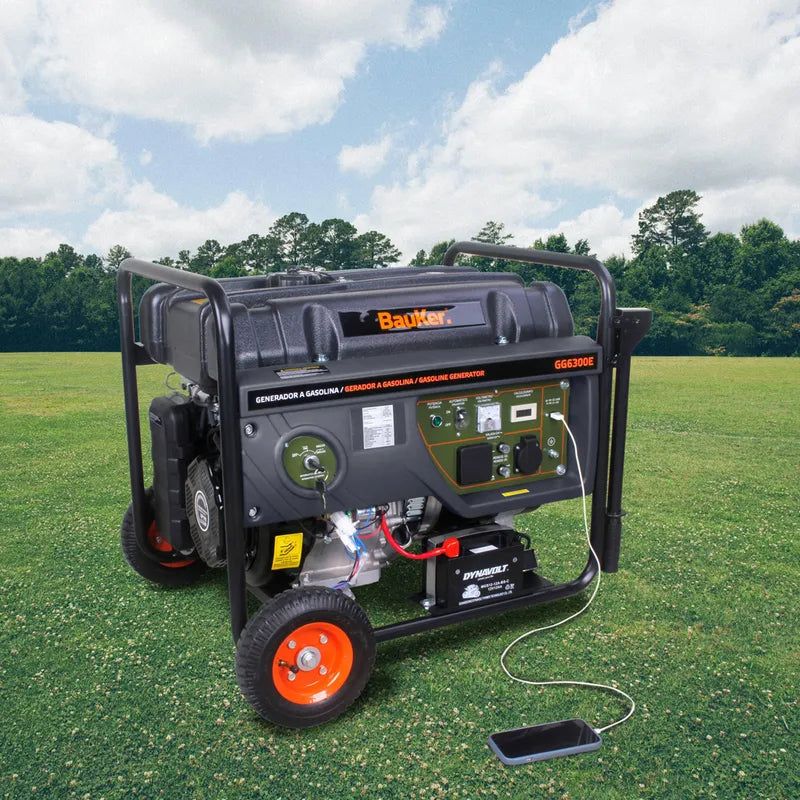 BAUKER
Generador a Gasolina Partida Eléctrica 6000 W 25 l
