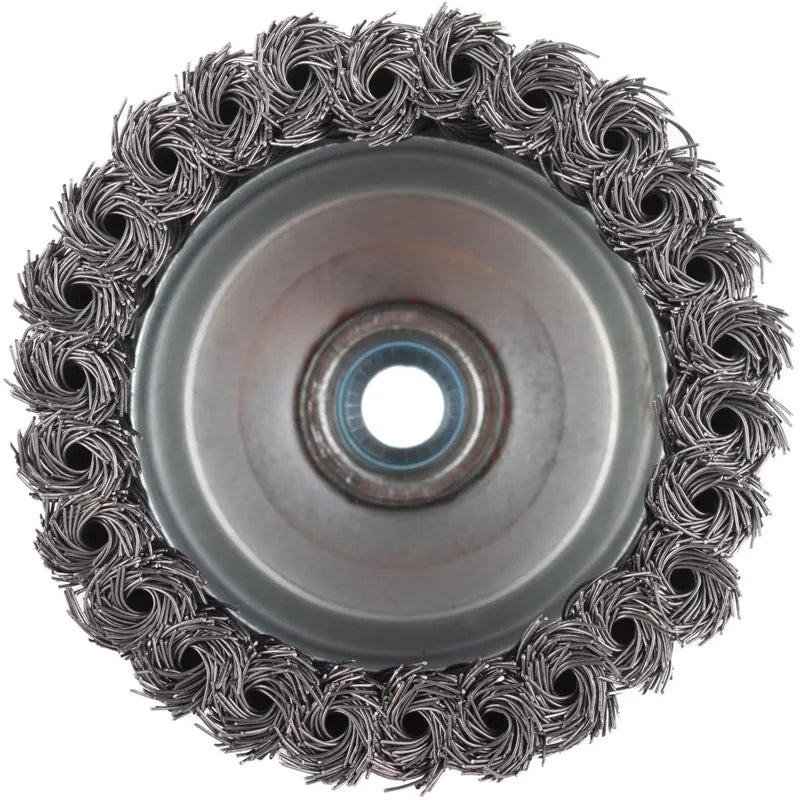 BAUKER
Grata copa para esmeril 4" acero