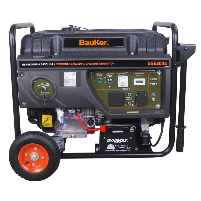 BAUKER
Generador a Gasolina Partida Eléctrica 6000 W 25 l