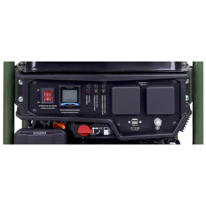 BAUKER
Generador Eléctrico a Partida Manual 3000 W 12