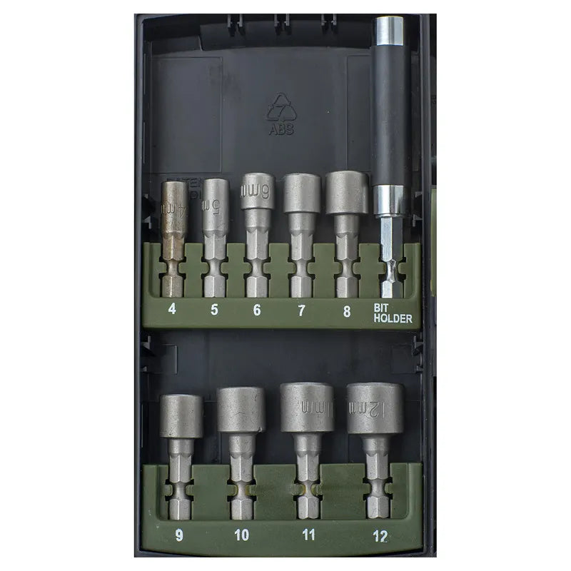 BAUKER
Kit de puntas y dados 28 piezas