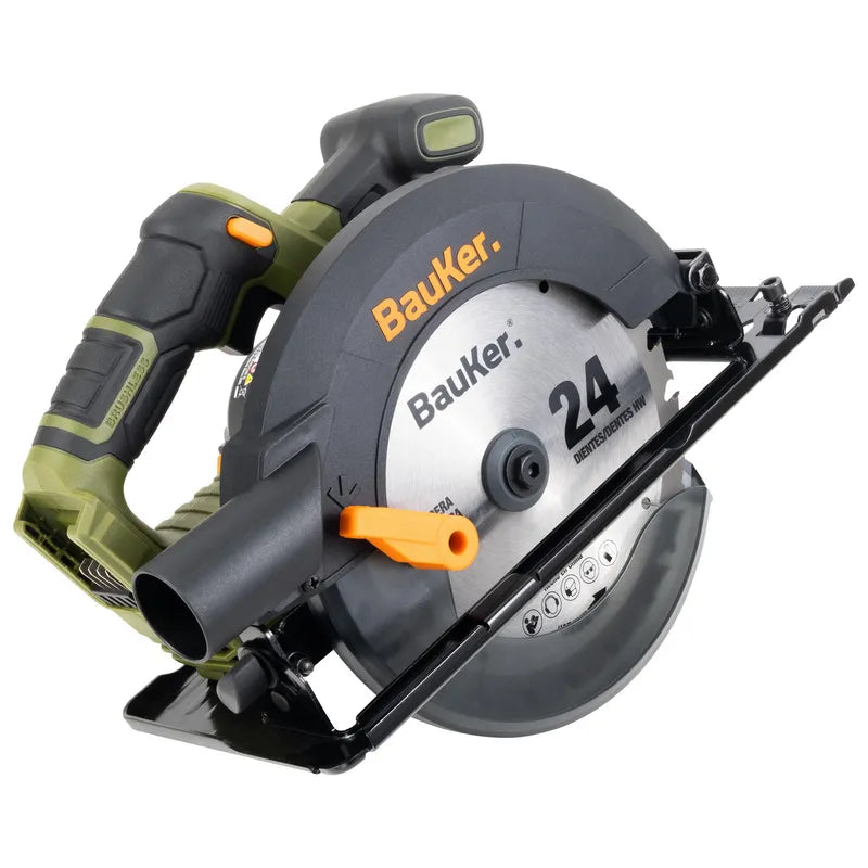 BAUKER
Sierra Circular Inalámbrica 20 V Brushless sin Batería