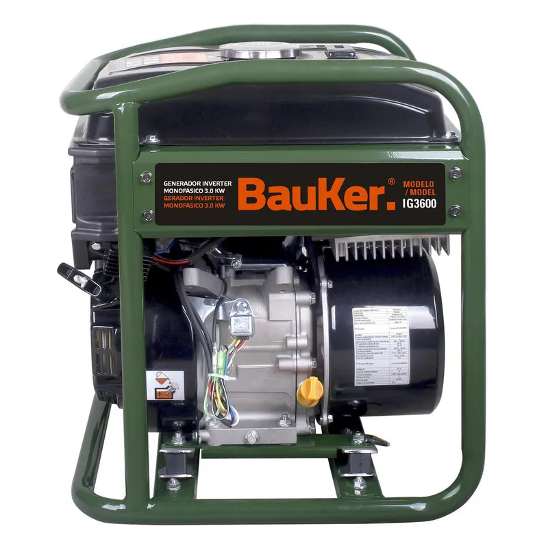 BAUKER
Generador Eléctrico a Partida Manual 3000 W 12