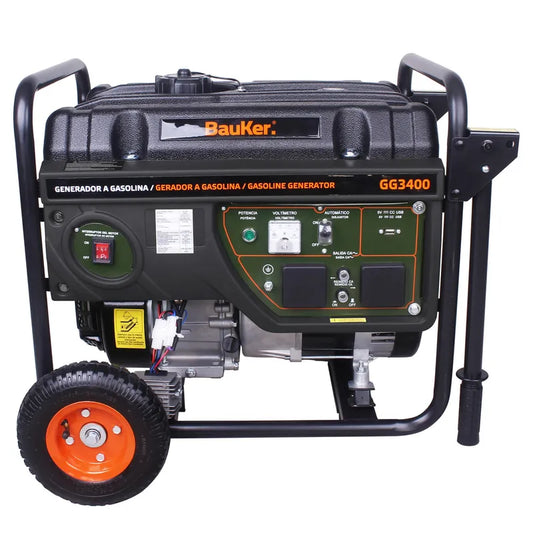 BAUKER
Generador a Gasolina Partida Manual 3000 W 15 l