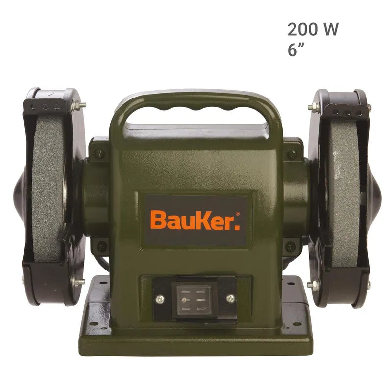 BAUKER
Esmeril de Banco Eléctrica 6 " 200 W BG150